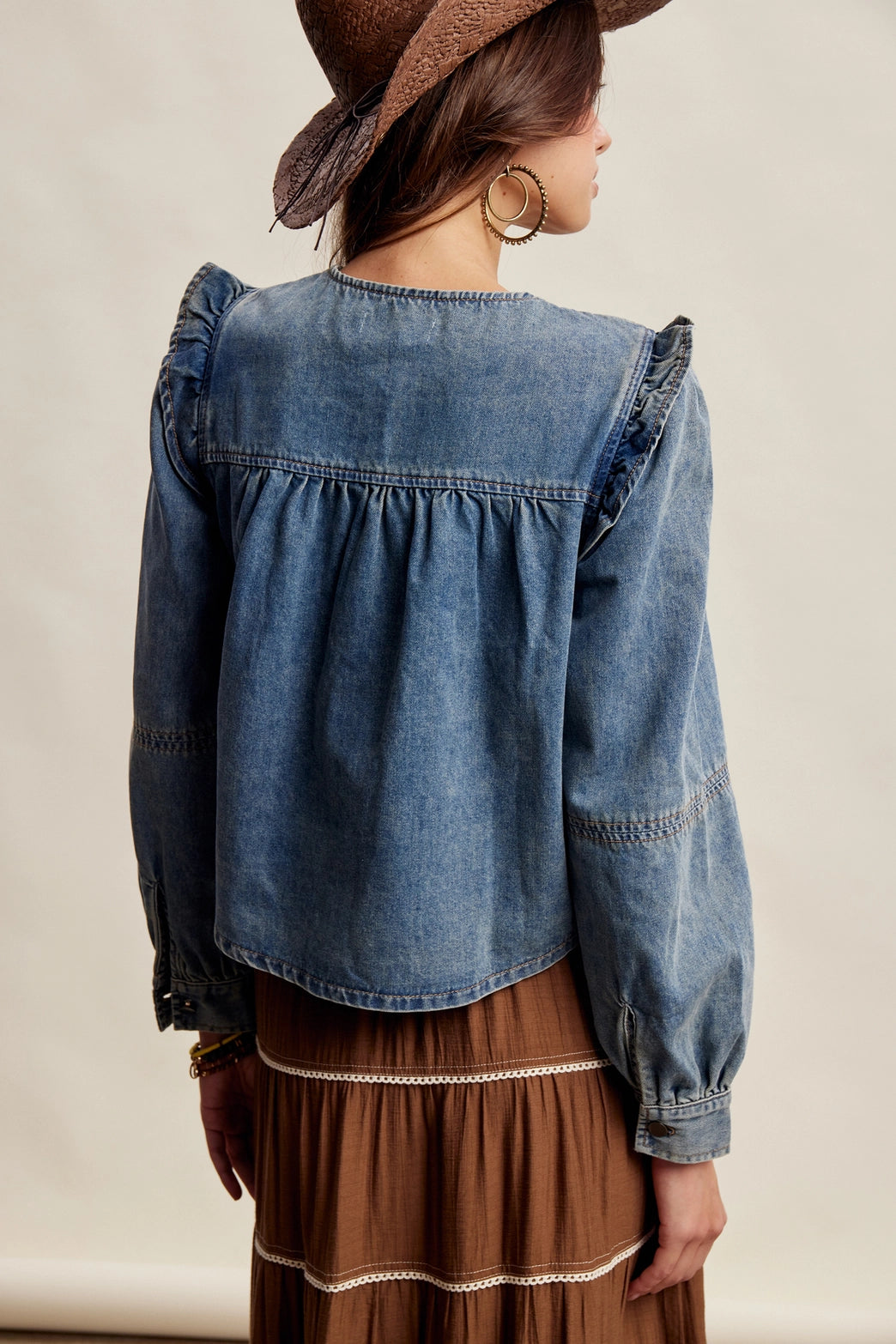 Winslow Denim Blouse