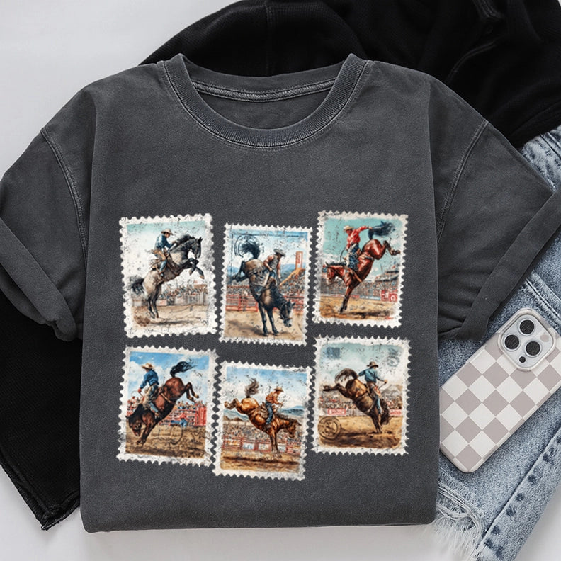 Vintage Rodeo Stamp Tee
