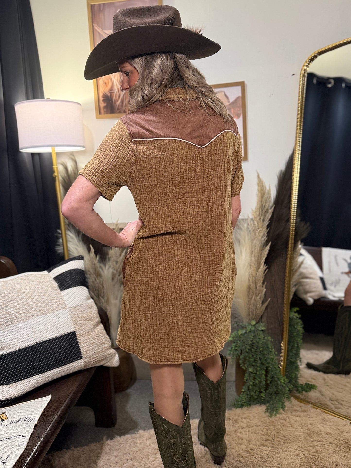 Retro Cowgirl Dress
