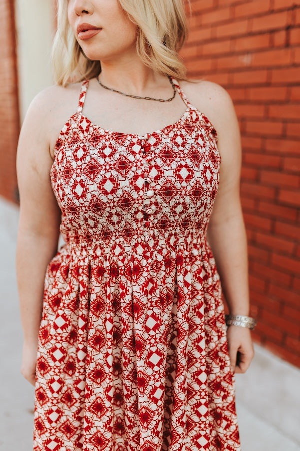 Red Rock Reverie Dress