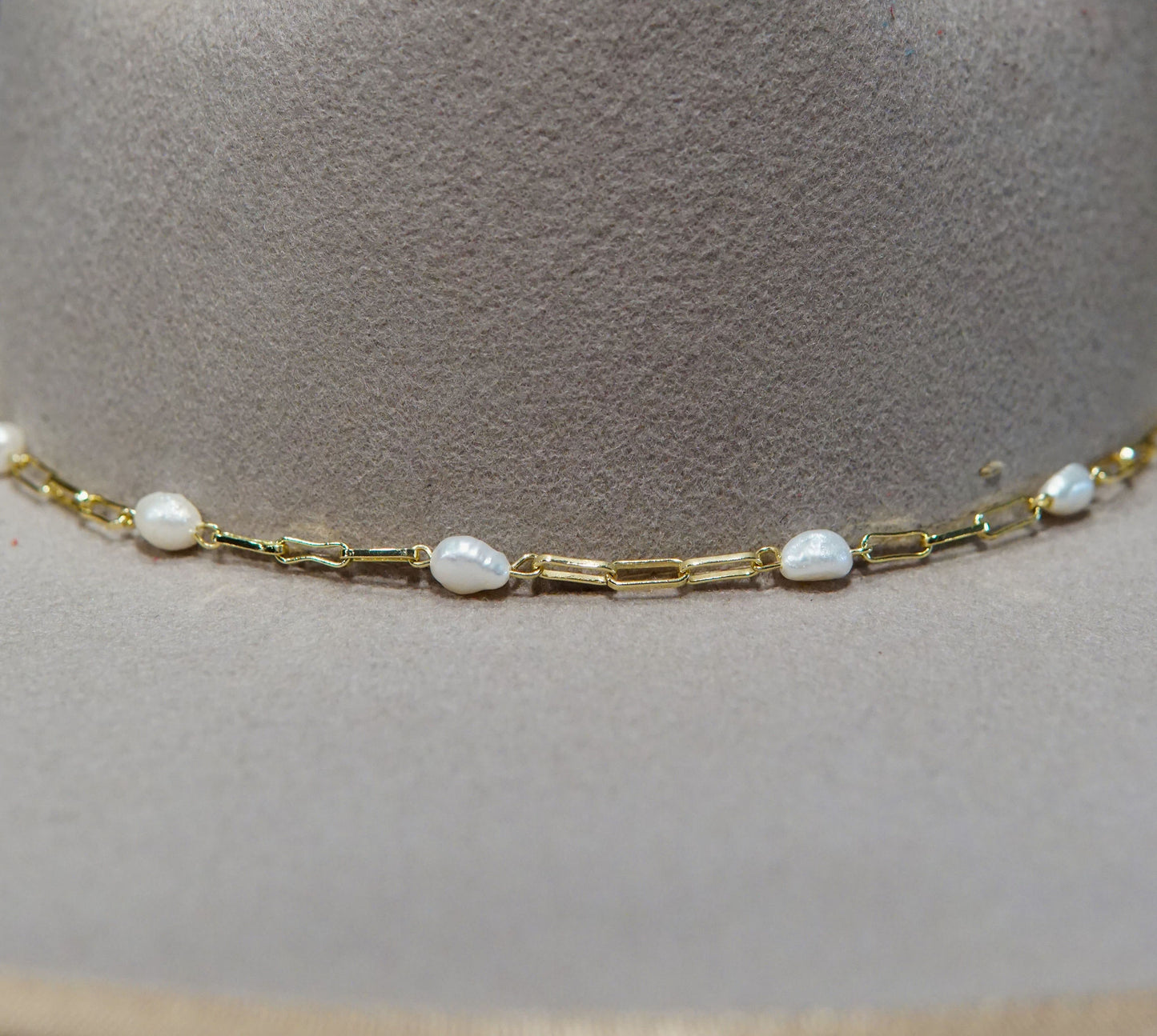 Emily Kai Freshwater Pearl Hat band/Necklace