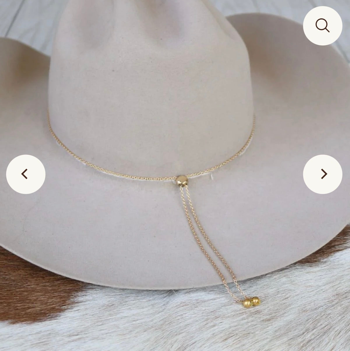 Ada Stone Hat Band