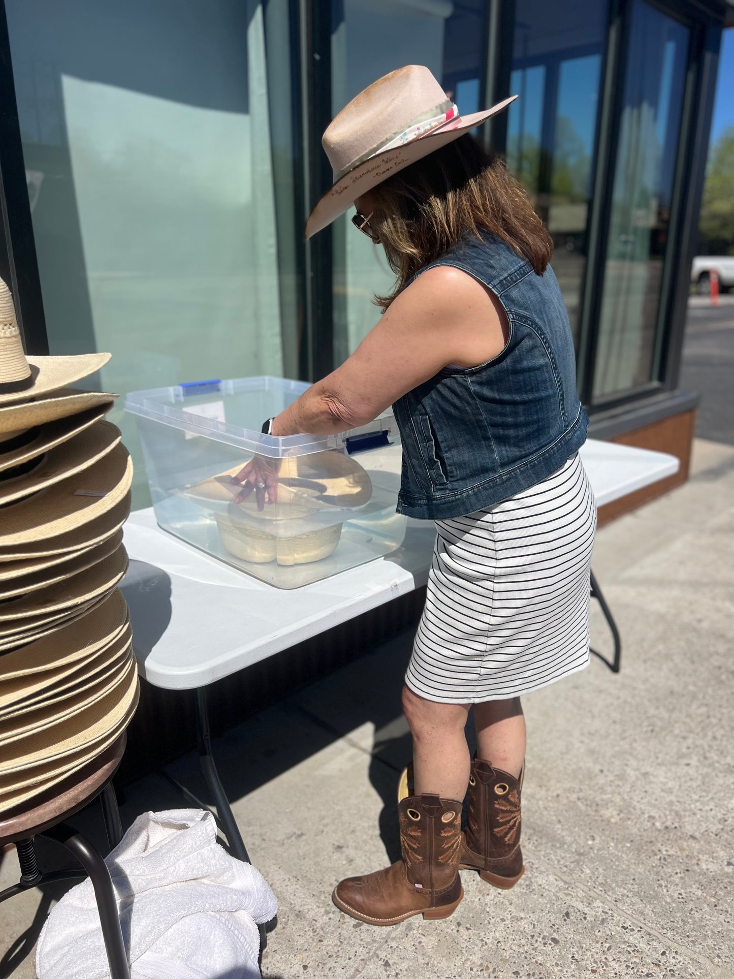 Shape Your Own Palm Straw Hat!