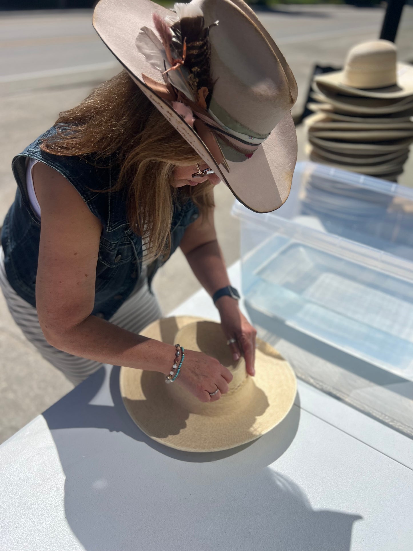 Shape Your Own Palm Straw Hat!