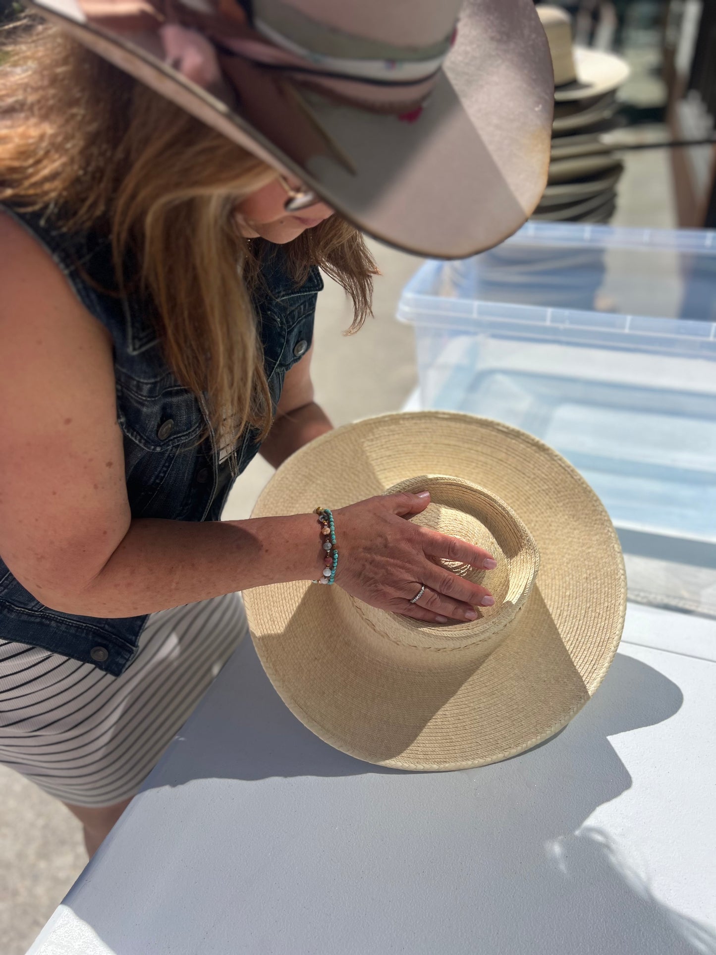 Shape Your Own Palm Straw Hat!