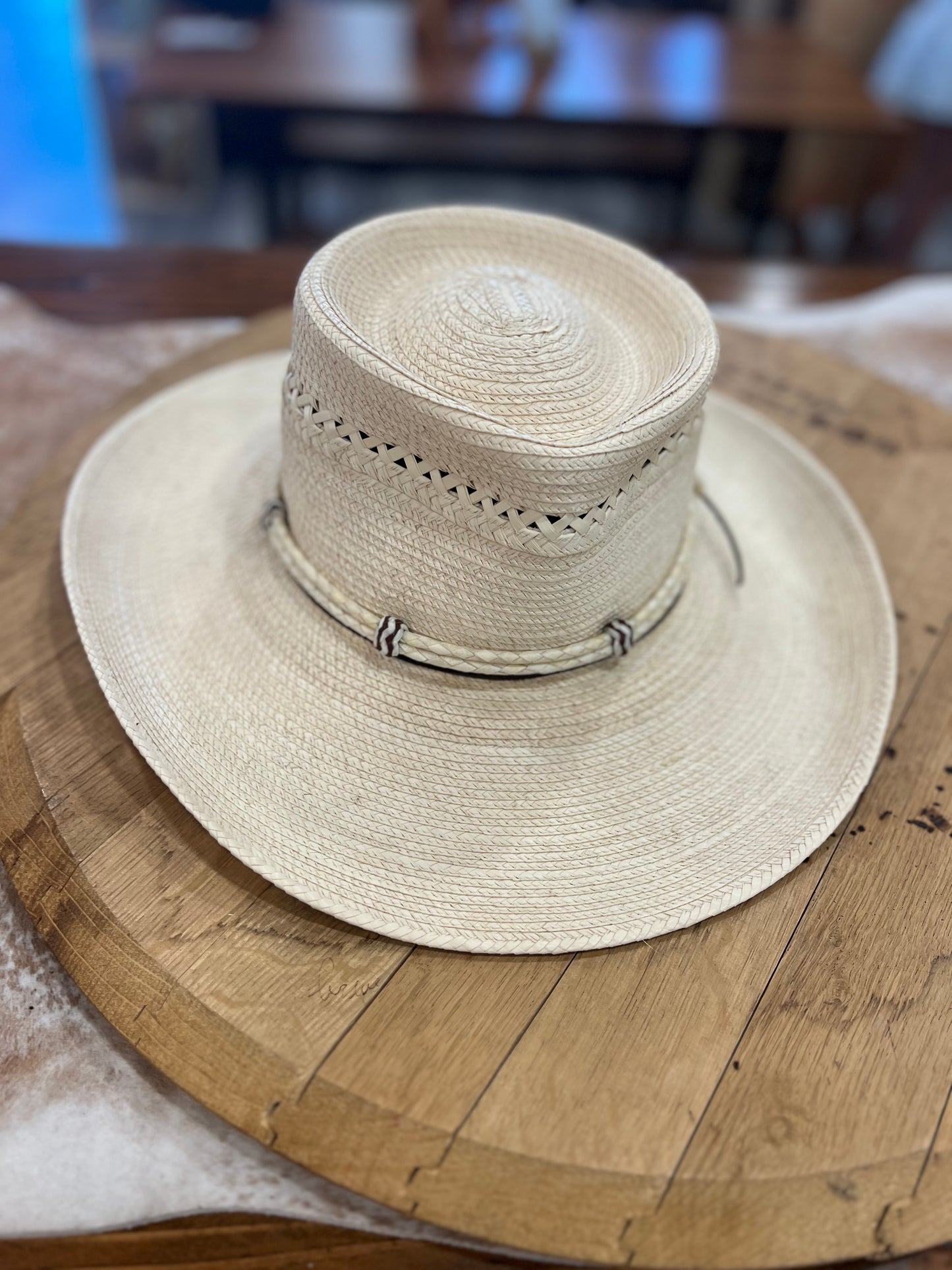 Shape Your Own Palm Straw Hat!