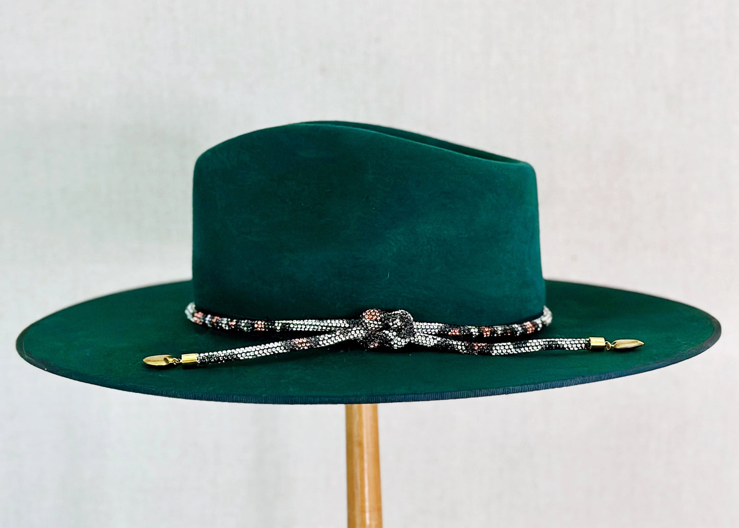 Leopard Sparkle Hat Band/Lariat Necklace