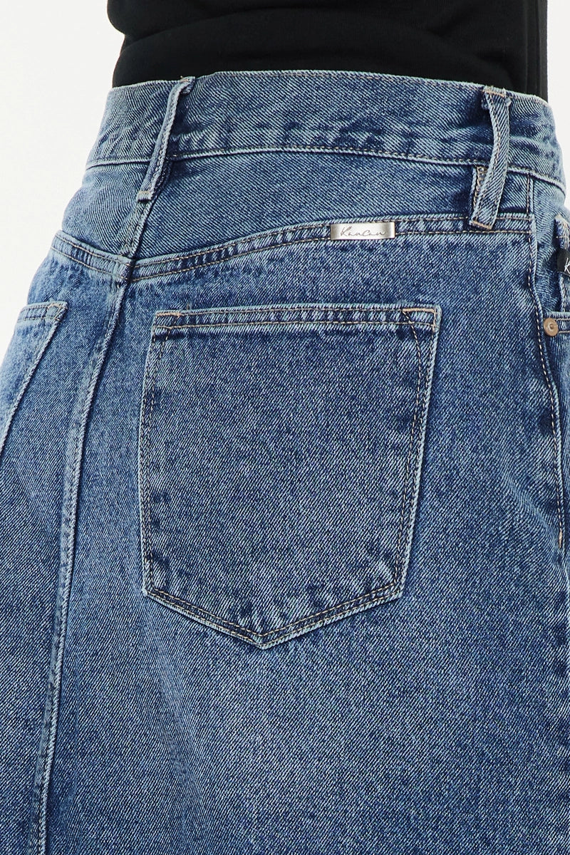 Main Street Denim Skirt