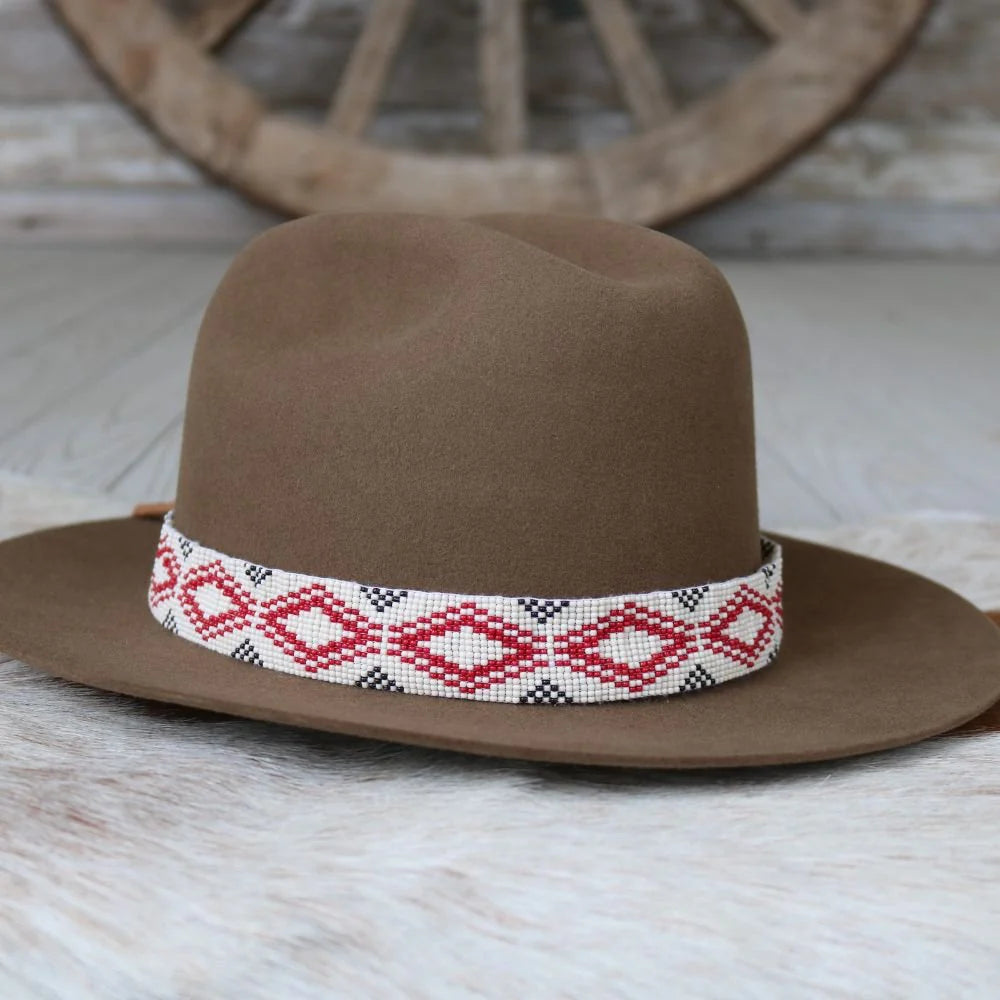 Laramie Western Beaded Hat Band