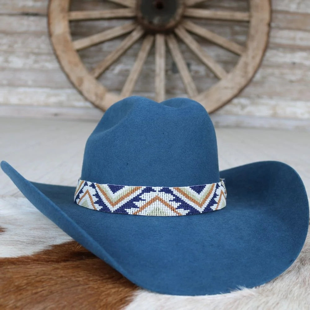 Alpine Beaded Hatband