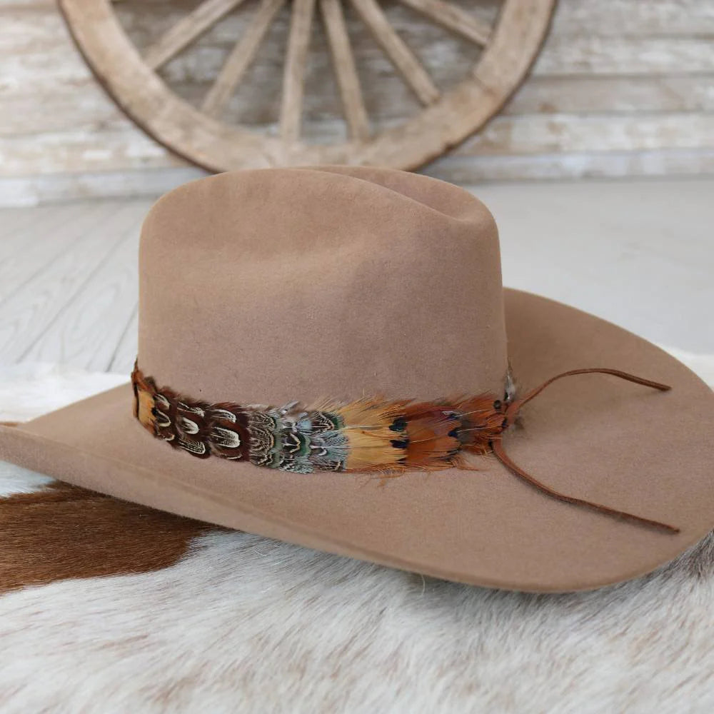 Shikoba Feather Hatband