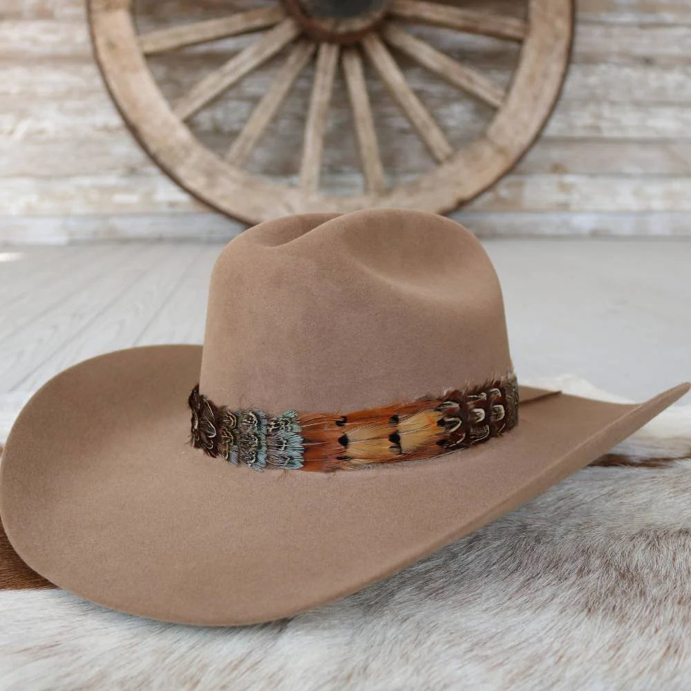 Shikoba Feather Hatband