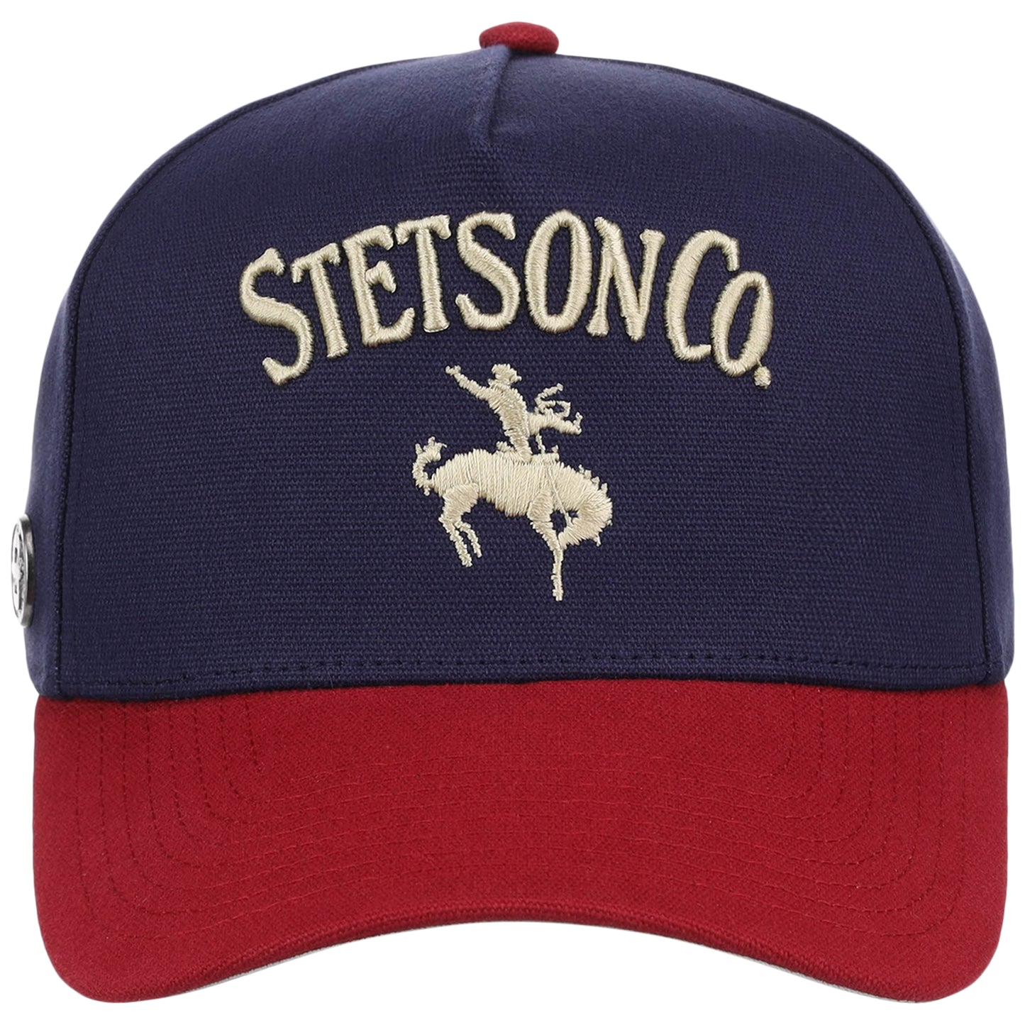Red/Navy Stetson Bronc Cap