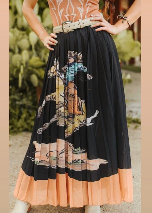 The Outlaw Pleat Skirt