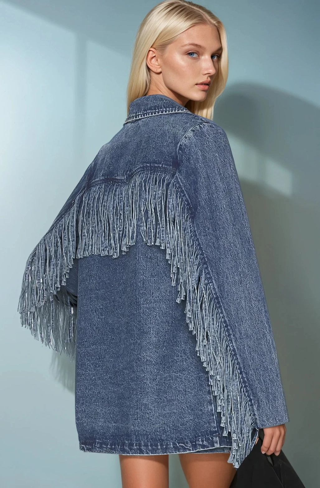 The Headliner Fringe Denim Jacket