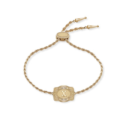 Spurwest Mini Belt Buckle Bracelet - Gold