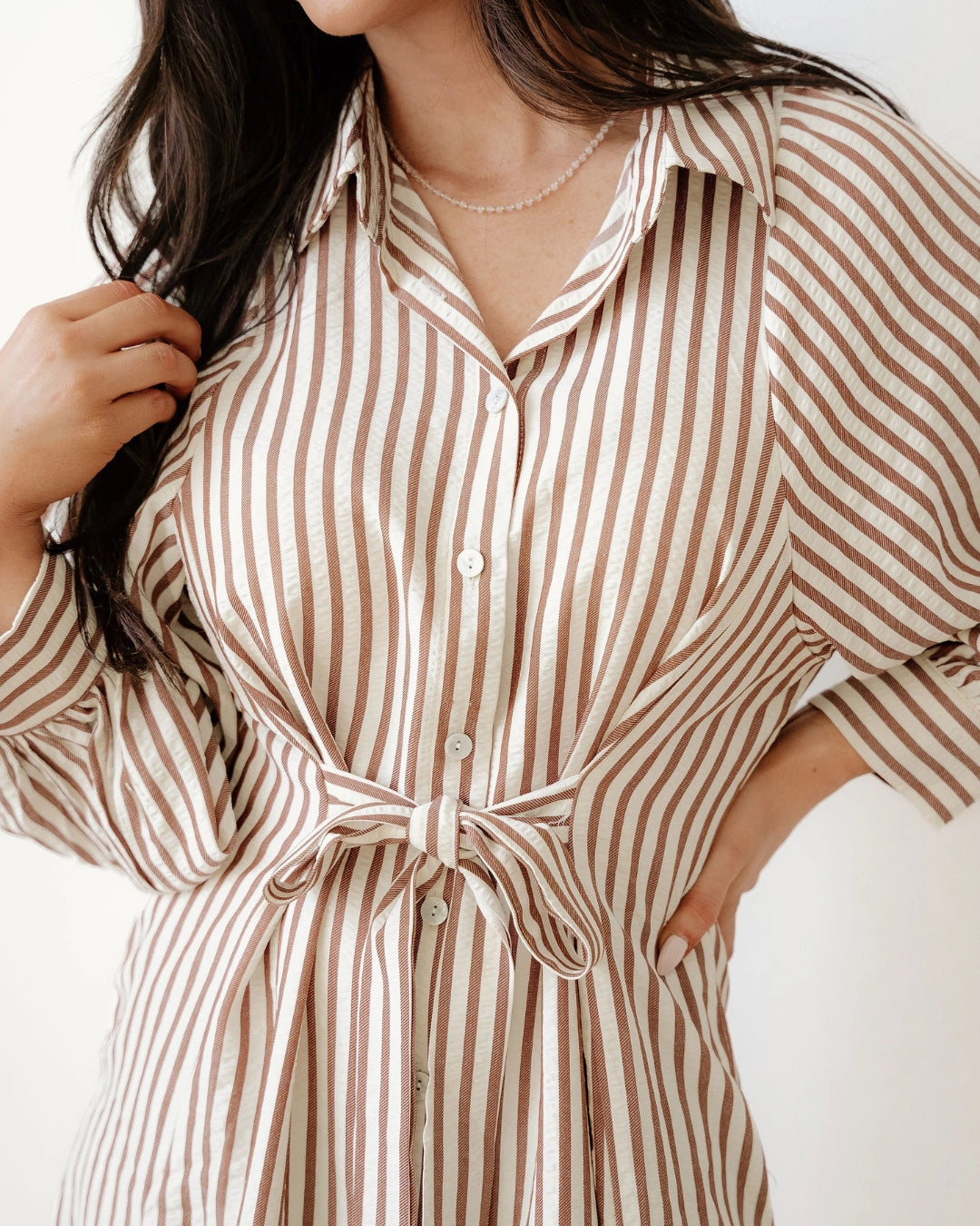 Selena Knot Waist Dress