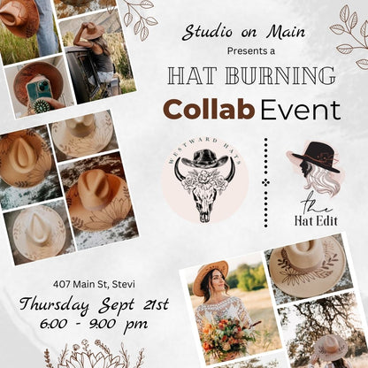 SEPT 21ST HAT BURNING WORKSHOP