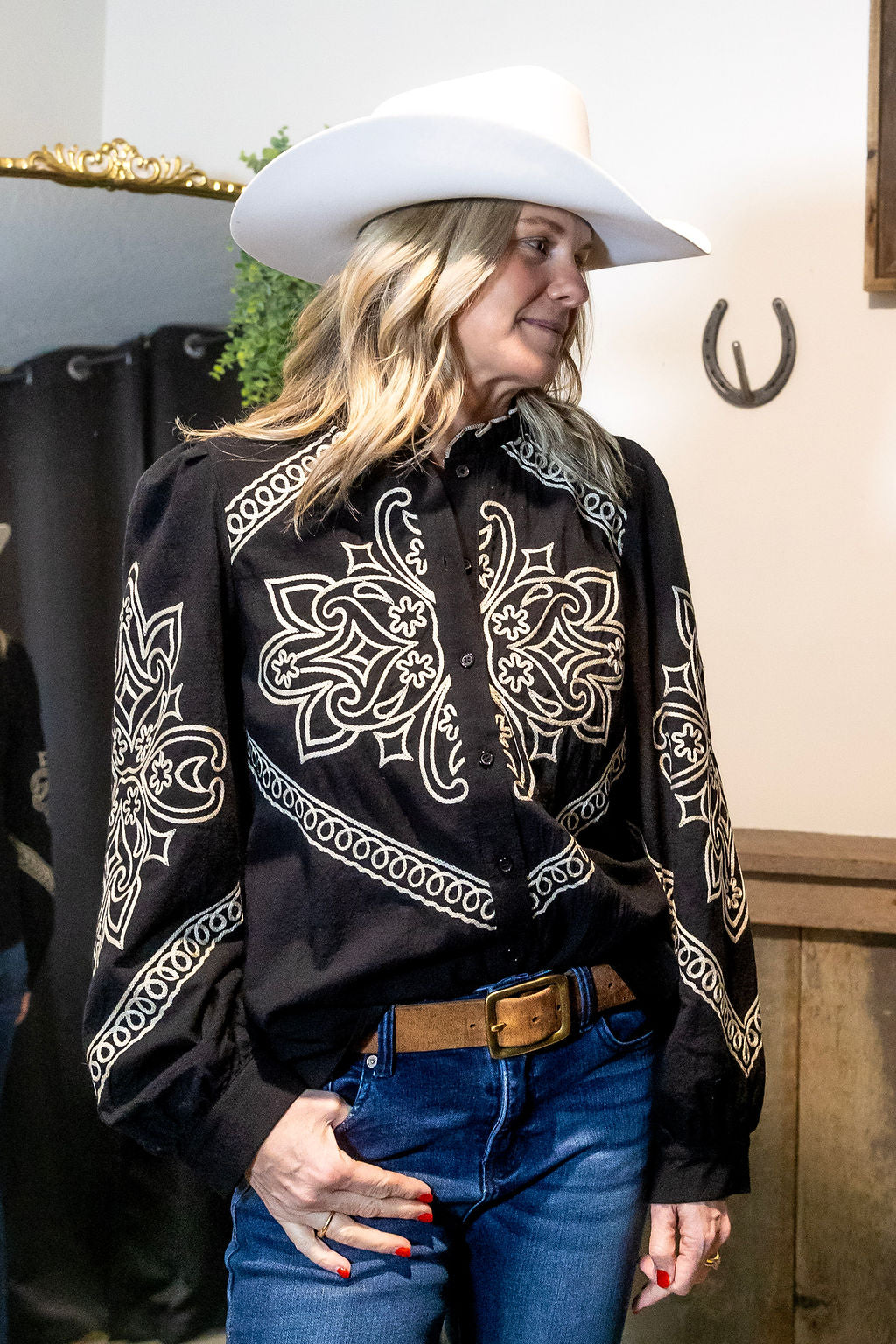 The Eleanor Stitch Blouse