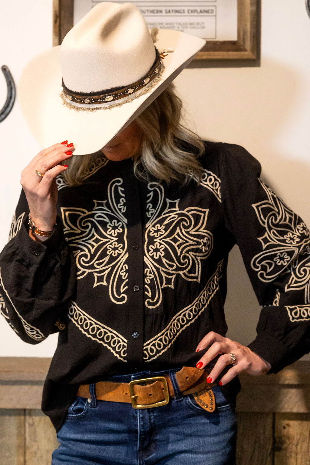 The Eleanor Stitch Blouse