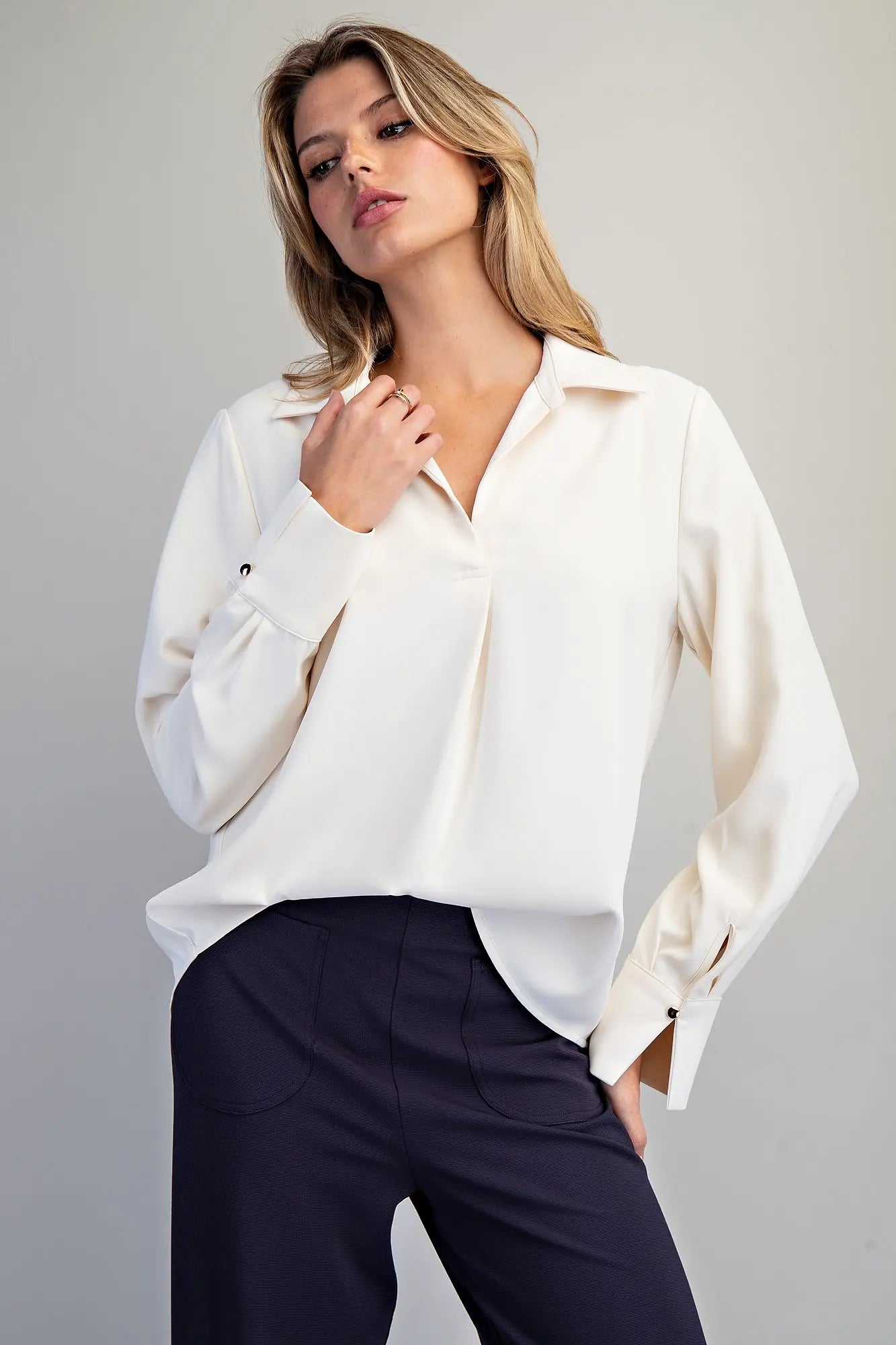 The Ivory Range Blouse