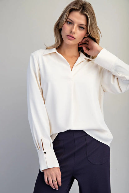 The Ivory Range Blouse