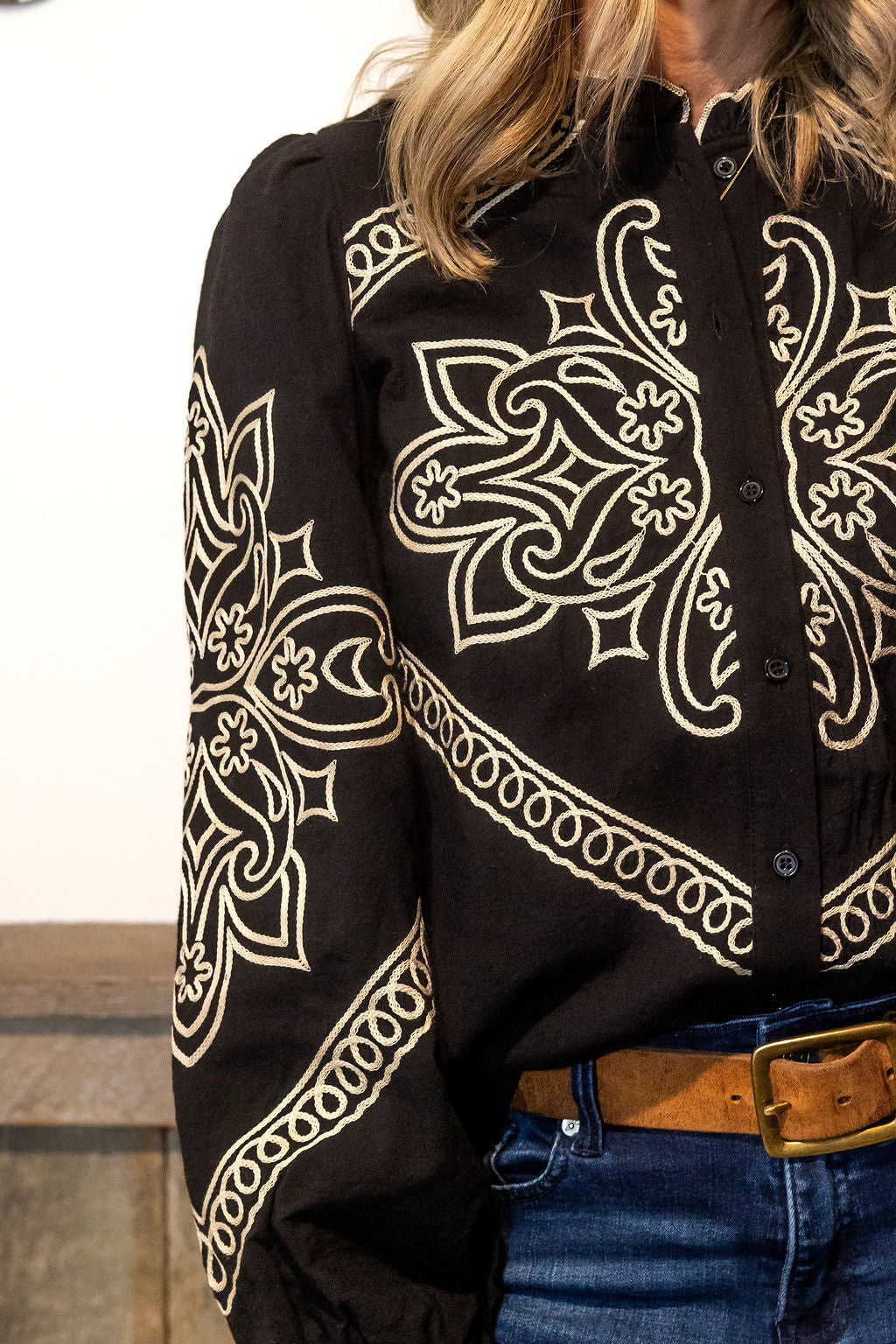 The Eleanor Stitch Blouse