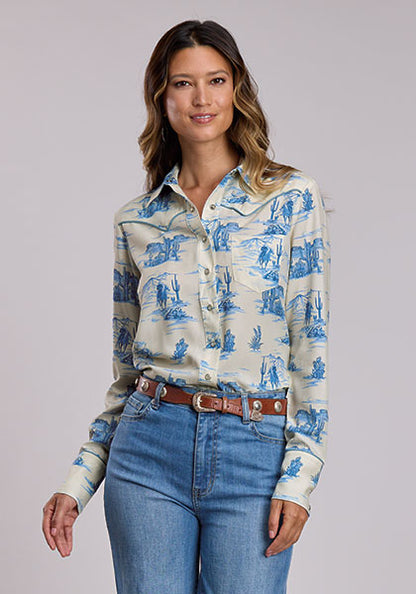 The Blue Canyon Blouse