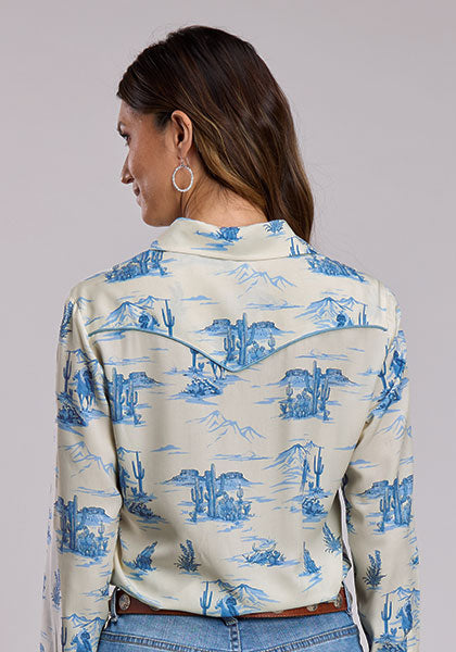 The Blue Canyon Blouse