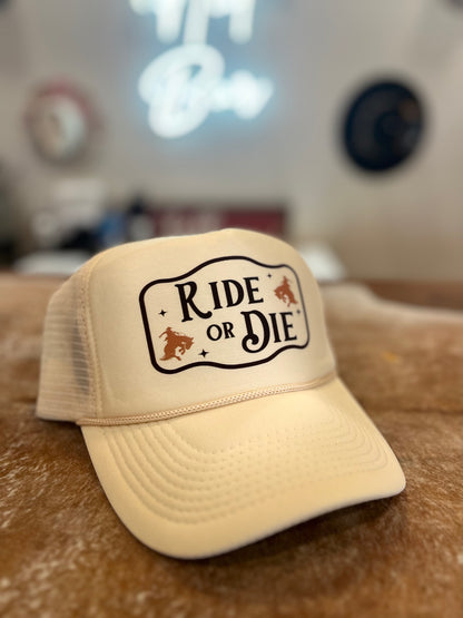 Ride or Die Trucker Hats