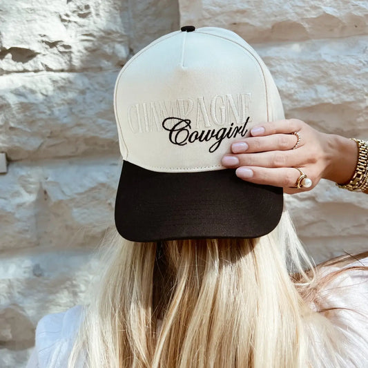 Champagne Cowgirl Cap