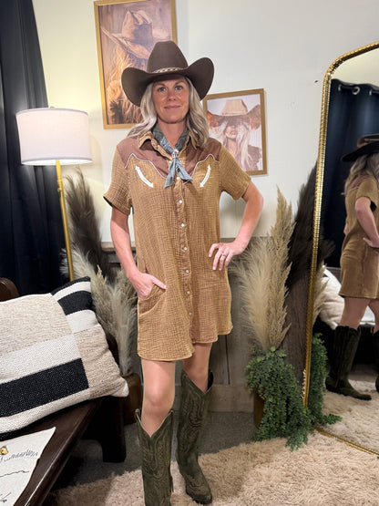 Retro Cowgirl Dress