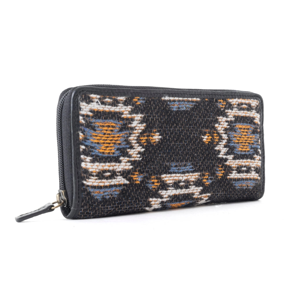 Aztec Blue Wallet