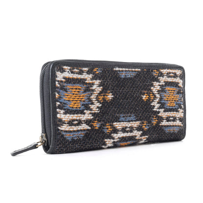 Aztec Blue Wallet