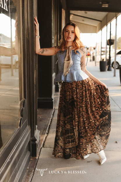 Wild Reign Maxi Skirt
