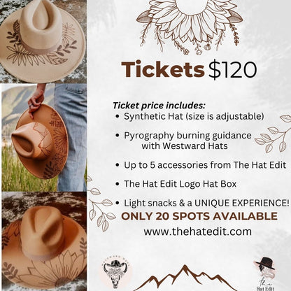 SEPT 21ST HAT BURNING WORKSHOP