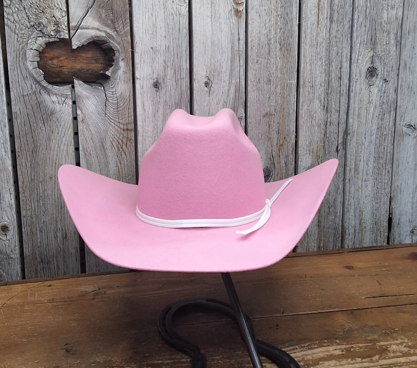 Twister Jr. Pink Western Wool Hat