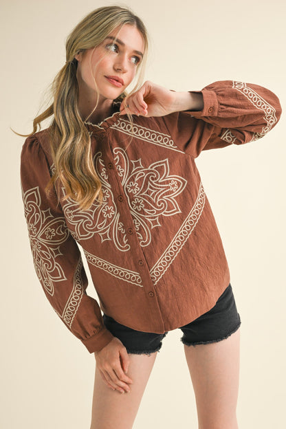 The Eleanor Stitch Blouse