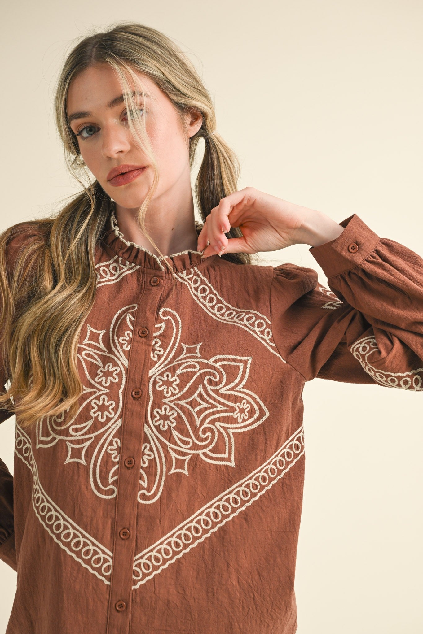 The Eleanor Stitch Blouse