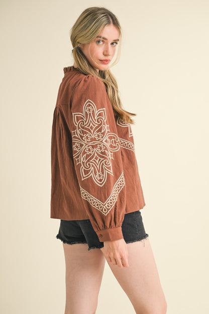 The Eleanor Stitch Blouse