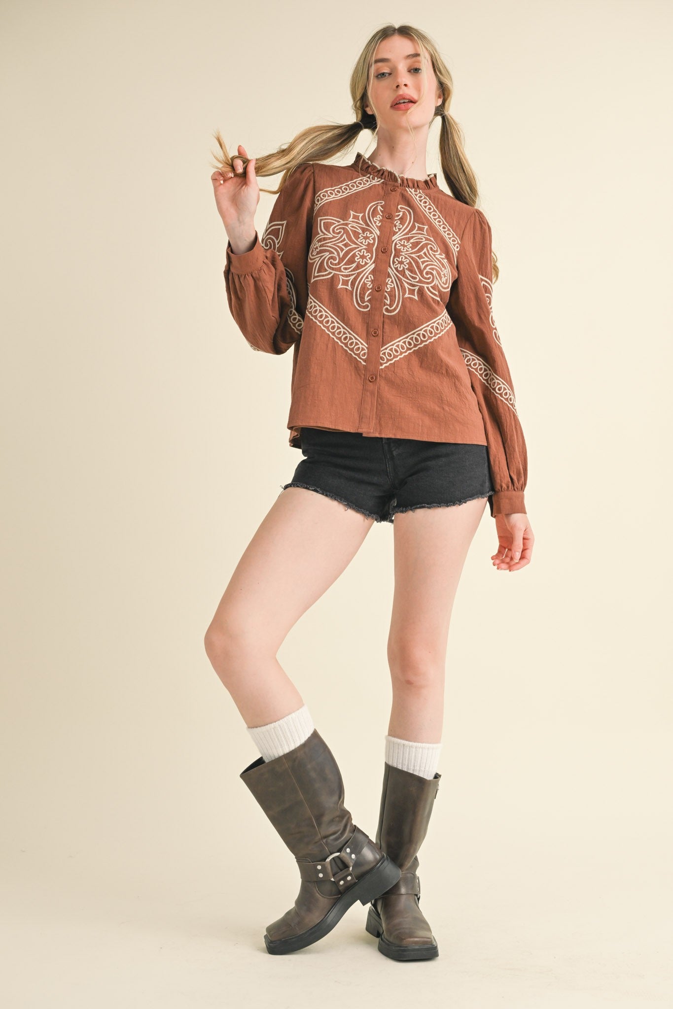 The Eleanor Stitch Blouse