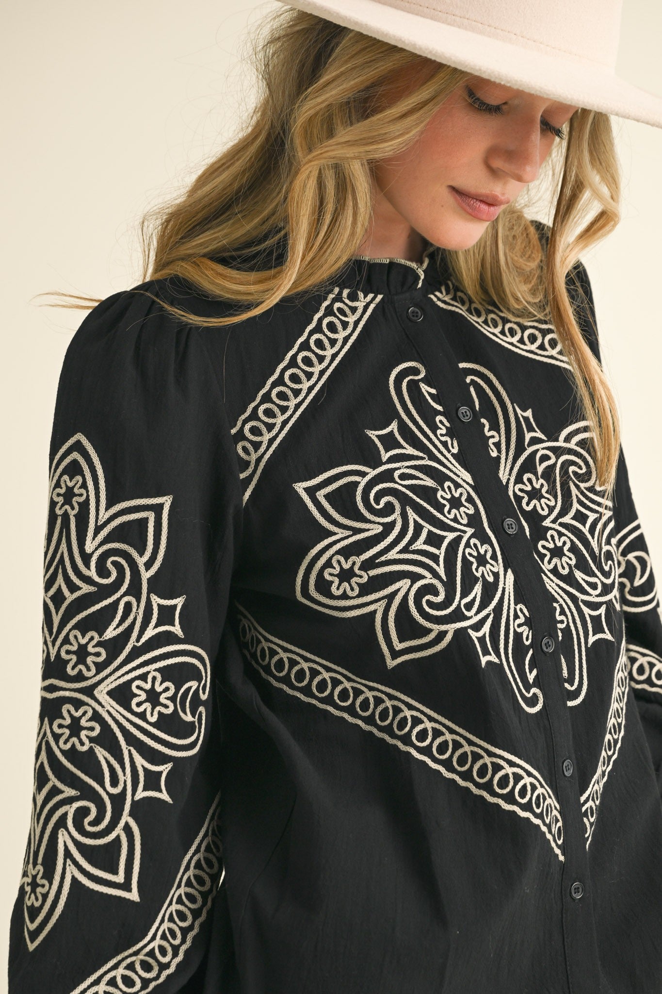 The Eleanor Stitch Blouse