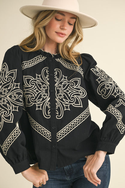 The Eleanor Stitch Blouse