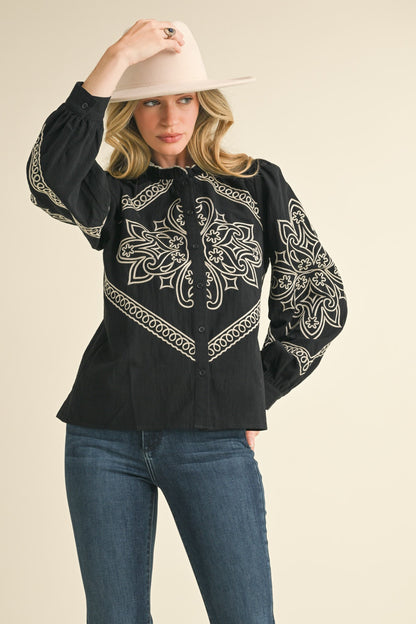 The Eleanor Stitch Blouse