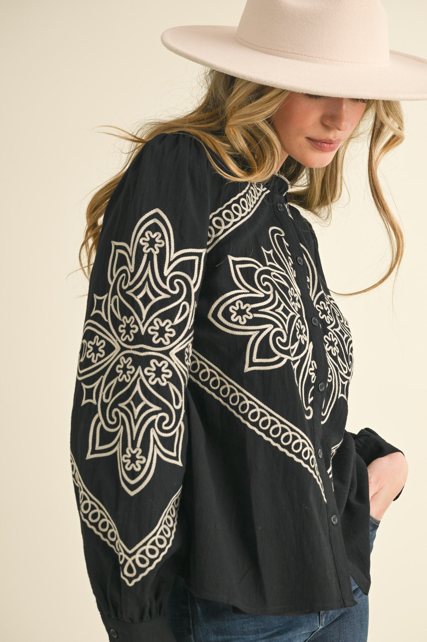 The Eleanor Stitch Blouse