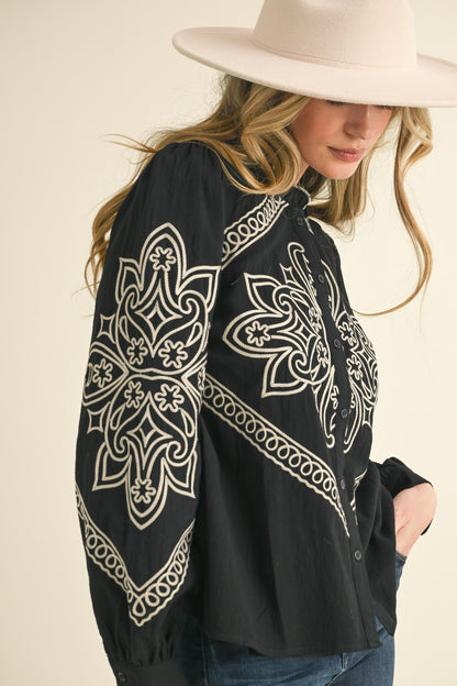 The Eleanor Stitch Blouse