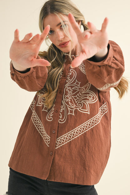 The Eleanor Stitch Blouse