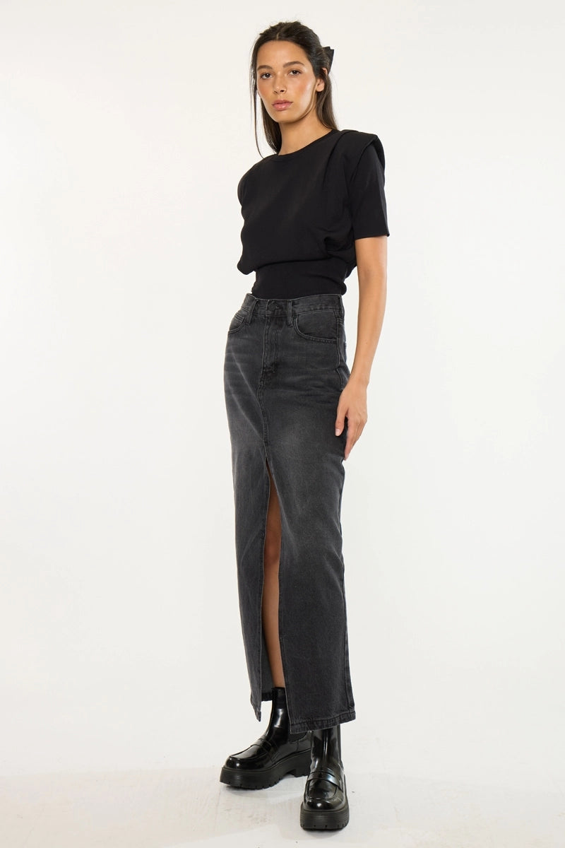 Main Street Denim Skirt
