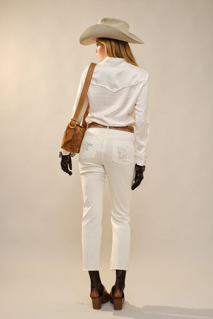 Frontier Femme Pearl Snap