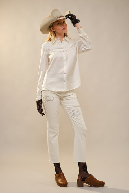 Frontier Femme Pearl Snap